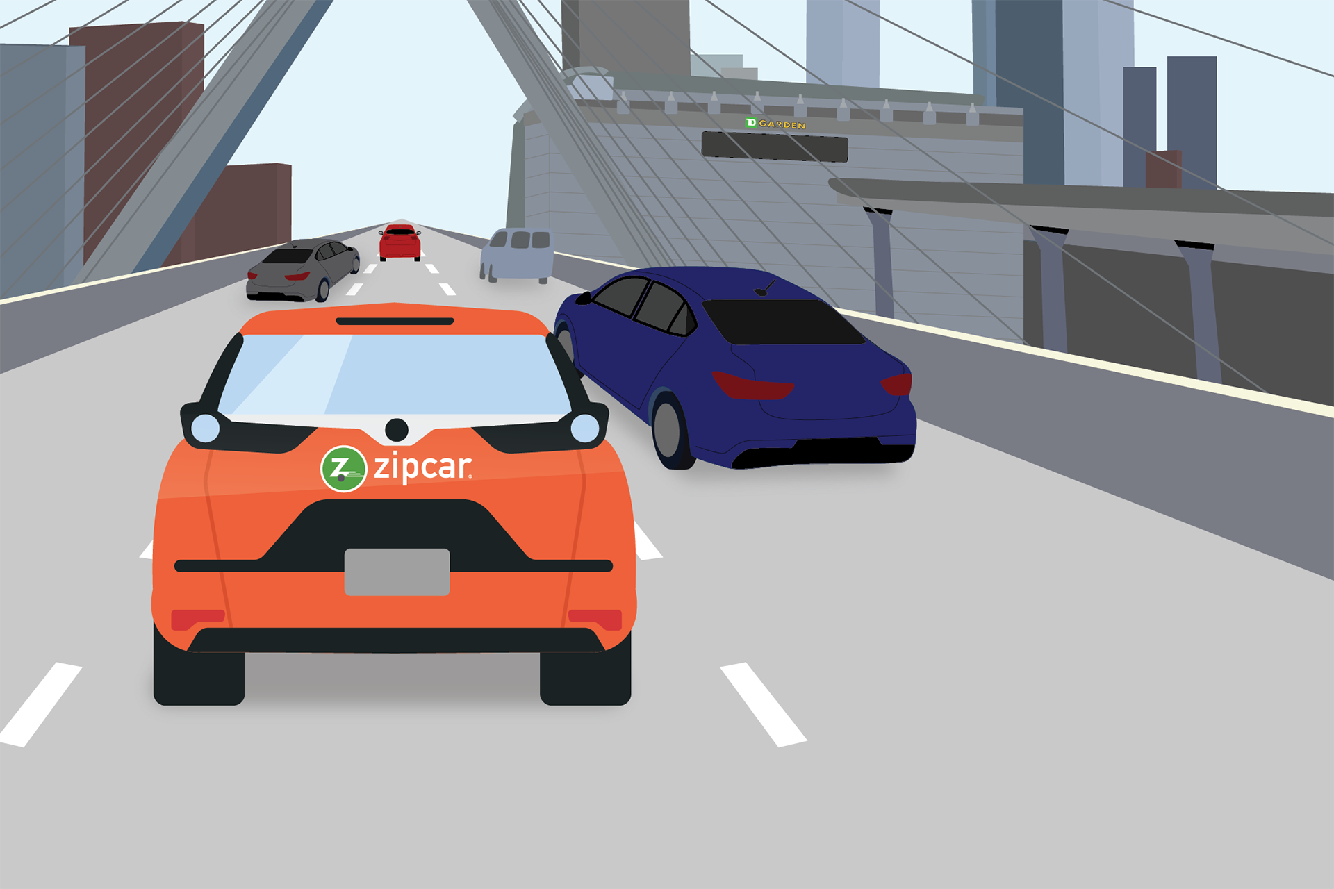 Illustration of Zipcar