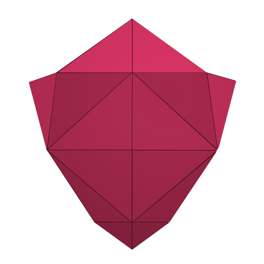 Origami shield